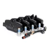 Image de BREMBO P 50 051 Jeu de plaquettes de frein PRIME LINE contact de signal d'usure inclus, avec tôle anti-bruit, avec accessoires