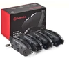 Image de BREMBO P 54 016 Jeu de plaquettes de frein PRIME LINE avec indicateur d'usure, avec tôle anti-bruit, sans accessoires