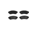 Image de BREMBO P 54 028 Jeu de plaquettes de frein PRIME LINE contact de signal d'usure exclu, avec tôle anti-bruit, sans accessoires