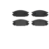 Image de BREMBO P 56 020 Jeu de plaquettes de frein PRIME LINE contact de signal d'usure exclu, avec tôle anti-bruit, sans accessoires