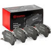 Image de BREMBO P 56 021 Jeu de plaquettes de frein PRIME LINE avec indicateur d'usure, avec tôle anti-bruit, sans accessoires