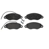 Image de BREMBO P 56 042 Jeu de plaquettes de frein PRIME LINE contact de signal d'usure inclus, avec tôle anti-bruit, avec accessoires