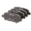 Image de BREMBO P 56 046 Jeu de plaquettes de frein PRIME LINE avec indicateur d'usure, avec tôle anti-bruit, sans accessoires