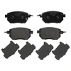 Image de BREMBO P 56 051 Jeu de plaquettes de frein PRIME LINE avec indicateur d'usure, avec tôle anti-bruit, sans accessoires