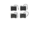 Image de BREMBO P 61 034 Jeu de plaquettes de frein PRIME LINE contact de signal d'usure inclus, avec tôle anti-bruit, sans accessoires