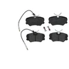 Image de BREMBO P 61 035 Jeu de plaquettes de frein PRIME LINE contact de signal d'usure inclus, avec tôle anti-bruit, avec accessoires