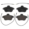Image de BREMBO P 61 046 Jeu de plaquettes de frein PRIME LINE contact de signal d'usure inclus, avec tôle anti-bruit, sans accessoires
