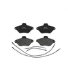 Image de BREMBO P 61 053 Jeu de plaquettes de frein PRIME LINE contact de signal d'usure inclus, avec tôle anti-bruit, sans accessoires