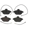 Image de BREMBO P 61 055 Jeu de plaquettes de frein PRIME LINE contact de signal d'usure inclus, avec tôle anti-bruit, sans accessoires
