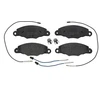 Image de BREMBO P 61 061 Jeu de plaquettes de frein PRIME LINE contact de signal d'usure inclus, avec tôle anti-bruit, avec accessoires