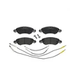 Image de BREMBO P 61 070 Jeu de plaquettes de frein PRIME LINE contact de signal d'usure inclus, avec tôle anti-bruit, avec accessoires
