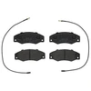 Image de BREMBO P 68 016 Jeu de plaquettes de frein PRIME LINE contact de signal d'usure inclus, avec tôle anti-bruit, sans accessoires