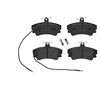 Image de BREMBO P 68 019 Jeu de plaquettes de frein PRIME LINE contact de signal d'usure inclus, avec tôle anti-bruit, avec accessoires