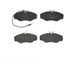 Image de BREMBO P 68 026 Jeu de plaquettes de frein PRIME LINE contact de signal d'usure inclus, avec tôle anti-bruit, sans accessoires