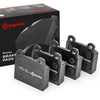 Image de BREMBO P 85 002 Jeu de plaquettes de frein PRIME LINE contact de signal d'usure exclu, avec tôle anti-bruit, sans accessoires