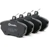 Image de BREMBO P 85 011 Jeu de plaquettes de frein PRIME LINE contact de signal d'usure exclu, avec tôle anti-bruit, avec accessoires