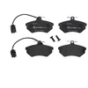 Image de BREMBO P 85 034 Jeu de plaquettes de frein PRIME LINE contact de signal d'usure inclus, avec tôle anti-bruit, avec accessoires