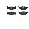 Image de BREMBO P 85 055 Jeu de plaquettes de frein PRIME LINE contact de signal d'usure exclu, avec tôle anti-bruit, avec accessoires