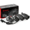 Image de BREMBO P 85 068 Jeu de plaquettes de frein PRIME LINE - Ring, contact de signal d'usure inclus, avec tôle anti-bruit, avec accessoires