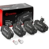 Image de BREMBO P 86 009 Jeu de plaquettes de frein PRIME LINE contact de signal d'usure exclu, avec tôle anti-bruit, avec accessoires