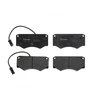 Image de BREMBO P A6 013 Jeu de plaquettes de frein PRIME LINE contact de signal d'usure inclus, avec tôle anti-bruit, sans accessoires