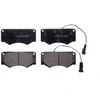 Image de BREMBO P A6 016 Jeu de plaquettes de frein PRIME LINE contact de signal d'usure inclus, avec tôle anti-bruit, sans accessoires