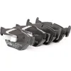 Image de BREMBO P 06 038 Jeu de plaquettes de frein PRIME LINE préparé pour l'indicateur d'usure, avec tôle anti-bruit, avec accessoires