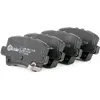 Image de BREMBO P 28 038 Jeu de plaquettes de frein PRIME LINE avec indicateur d'usure, avec tôle anti-bruit, avec accessoires