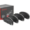 Image de BREMBO P 11 017 Jeu de plaquettes de frein PRIME LINE avec indicateur d'usure, avec tôle anti-bruit, sans accessoires