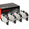 Image de BREMBO P 65 013 Jeu de plaquettes de frein PRIME LINE préparé pour l'indicateur d'usure, avec tôle anti-bruit, sans accessoires