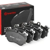 Image de BREMBO P 65 016 Jeu de plaquettes de frein PRIME LINE préparé pour l'indicateur d'usure, avec tôle anti-bruit, avec masses d'équilibrage