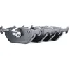 Image de BREMBO P 71 006 Jeu de plaquettes de frein PRIME LINE préparé pour l'indicateur d'usure, avec tôle anti-bruit, avec accessoires