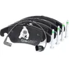 Image de BREMBO P 85 098 Jeu de plaquettes de frein PRIME LINE contact de signal d'usure inclus, avec tôle anti-bruit, avec accessoires