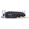 Image de BREMBO P A6 026 Jeu de plaquettes de frein PRIME LINE préparé pour l'indicateur d'usure, avec tôle anti-bruit, avec accessoires