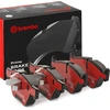 Image de BREMBO P 06 040X Jeu de plaquettes de frein XTRA LINE préparé pour l'indicateur d'usure, avec tôle anti-bruit, sans accessoires
