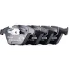 Image de BREMBO P 06 054X Jeu de plaquettes de frein XTRA LINE préparé pour l'indicateur d'usure, avec tôle anti-bruit, sans accessoires