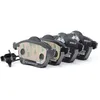 Image de BREMBO P 85 085X Jeu de plaquettes de frein XTRA LINE contact de signal d'usure inclus, avec tôle anti-bruit, sans accessoires