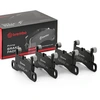 Image de BREMBO P 65 042 Jeu de plaquettes de frein PRIME LINE préparé pour l'indicateur d'usure, avec tôle anti-bruit, avec masses d'équilibrage