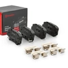 Image de BREMBO P 30 101 Jeu de plaquettes de frein PRIME LINE avec indicateur d'usure, avec tôle anti-bruit, avec accessoires