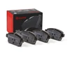 Image de BREMBO P 49 051 Jeu de plaquettes de frein PRIME LINE contact de signal d'usure exclu, avec tôle anti-bruit, sans accessoires