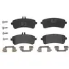 Image de BREMBO P 50 125 Jeu de plaquettes de frein PRIME LINE préparé pour l'indicateur d'usure, avec tôle anti-bruit, avec accessoires