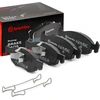 Image de BREMBO P 59 084 Jeu de plaquettes de frein PRIME LINE avec indicateur d'usure, avec tôle anti-bruit, avec accessoires