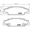 Image de BREMBO P 09 007 Jeu de plaquettes de frein PRIME LINE avec indicateur d'usure, avec tôle anti-bruit, avec accessoires