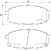 Image de BREMBO P 30 077 Jeu de plaquettes de frein PRIME LINE avec indicateur d'usure, avec tôle anti-bruit, avec accessoires