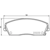 Image de BREMBO P 11 041 Jeu de plaquettes de frein PRIME LINE avec indicateur d'usure, avec tôle anti-bruit, avec accessoires
