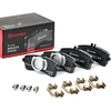 Image de BREMBO P 50 130 Jeu de plaquettes de frein PRIME LINE préparé pour l'indicateur d'usure, avec tôle anti-bruit, avec accessoires