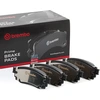 Image de BREMBO P 83 160 Jeu de plaquettes de frein PRIME LINE contact de signal d'usure exclu, avec tôle anti-bruit, sans accessoires