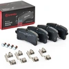 Image de BREMBO P 56 107 Jeu de plaquettes de frein PRIME LINE avec indicateur d'usure, avec tôle anti-bruit, sans accessoires