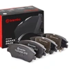 Image de BREMBO P 77 001 Jeu de plaquettes de frein PRIME LINE avec indicateur d'usure, avec tôle anti-bruit, sans accessoires