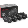 Image de BREMBO P 50 140 Jeu de plaquettes de frein PRIME LINE préparé pour l'indicateur d'usure, avec tôle anti-bruit, avec accessoires